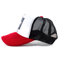 Geebro moda pięć wzór gwiazdy czapka z daszkiem kobiety odkryty czapka bejsbolówka oddychająca mężczyźni kobiety lato czapki z siatki Snapback Gorras 3